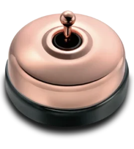 Купол из полированной меди + ручка из полированной меди