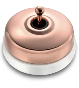 Купол из полированной меди + ручка из полированной меди