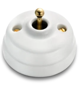 Полированная золотая ручка