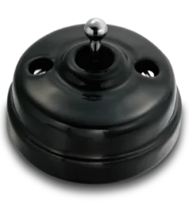 Черная никелевая ручка