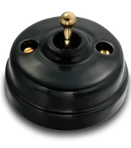 Полированная золотая ручка