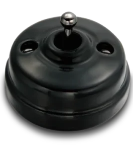 Полированная хромированная ручка