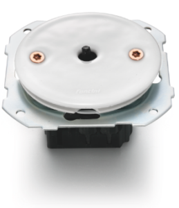 Белый фарфор + медные винты